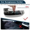 Mercedes-Benz C Class Eyeglasses Holder Storage Box Grey Sunglasses Case
