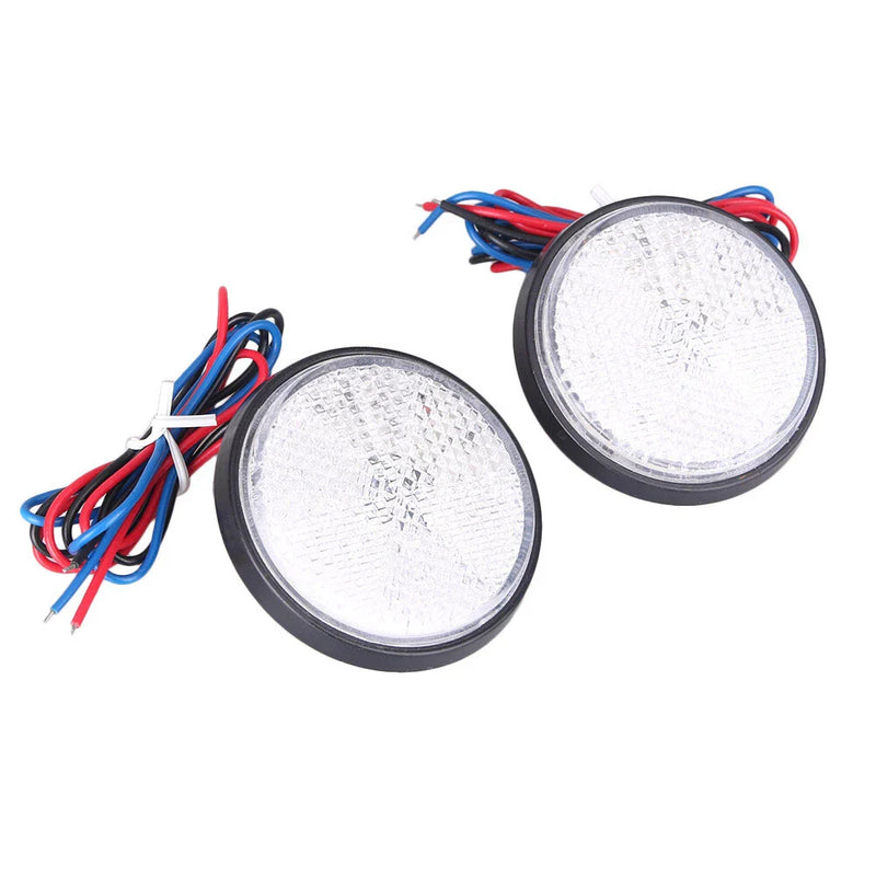 ATV 12V 24LED Round Reflector Tail Brake Lights