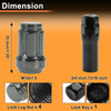 Honda, Toyota M12x1.5 Tire Wheel Locking Nut Set with Socket Key