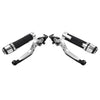 Honda ADV150 Silver Extendable Brake Clutch Levers Grip Set (2019-2020)