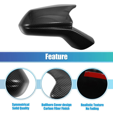Chevrolet Camaro Rearview Side Mirror Cover Carbon Fiber Black
