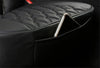 Universal Cars Black PU Leather Front Seat Bottom Cover Pad