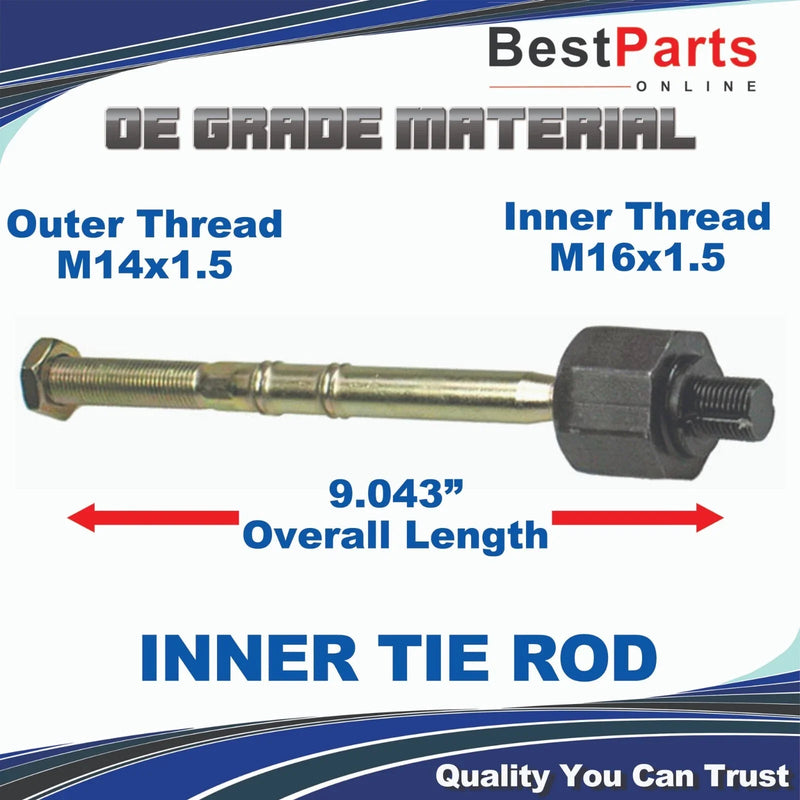 Jaguar S-Type Steering Inner Tie Rod End (2002–2006)