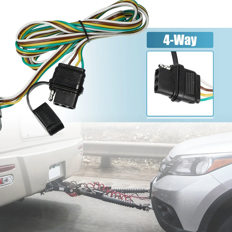 Nissan Rogue 56033 4-Pin Trailer Wiring Harness (2008-2020)