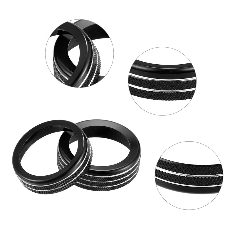 Ford F-150 7 x Aluminum Alloy AC Switch Knob Cover Trim (2021-2022)
