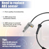 Peugeot 206 Hatchback ABS Sensor  Rear Left Right (1998-2019)
