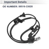 Toyota Camry (2002-2006) 1 Pcs Rear Left ABS Wheel Speed Sensor