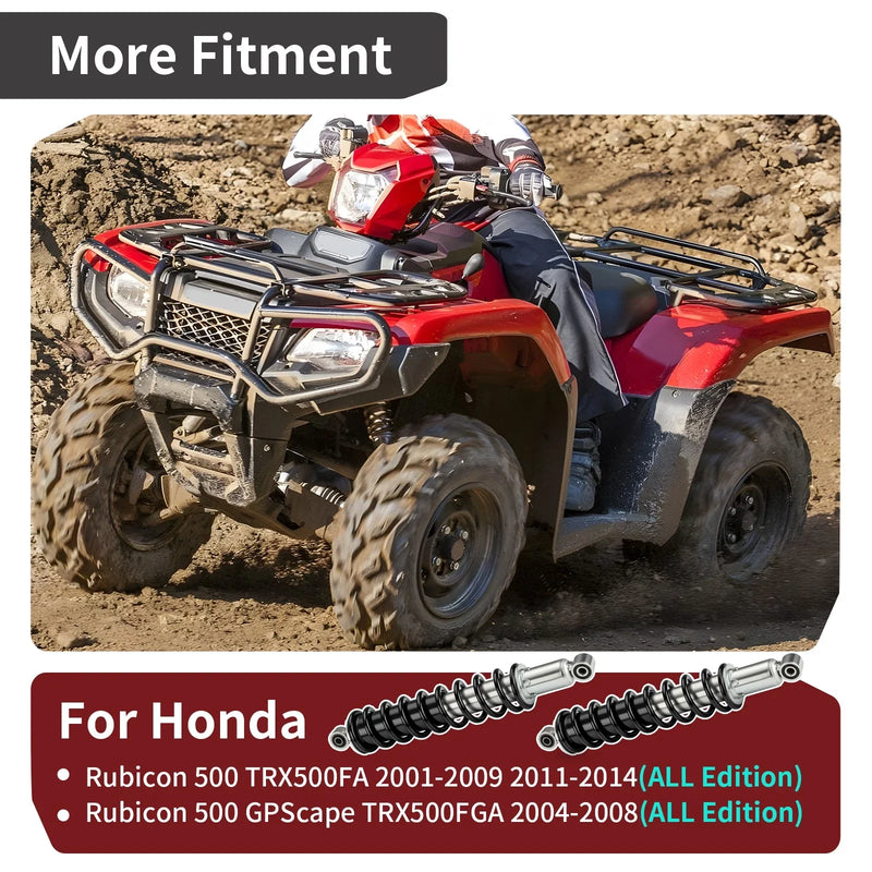 Honda Rubicon 500 TRX500FA / FGA 2 x Heavy Duty Shock Absorber (2001–2014)