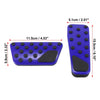 Dodge Charger Blue Brake Gas Accelerator Pedal Cover Set (2009-2019)