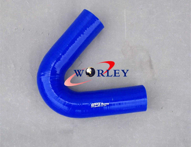 Turbo Pipe - Red 2" ID 51mm 135° Bend Elbow Silicone Coupler Hose