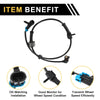 Chevrolet Silverado 2500 (1999-2000) 1 x Front Left / Right ABS Wheel Speed Sensor