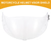 X-803 Resin Clear Motorcycle Helmet Visor Shield 3-Snap