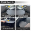 Honda CR-V 2012-2016 Black Carbon Fiber Pattern Retractable Cargo Cover