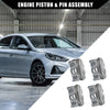 Kia Soul Engine Piston Set  Pin & Snap Ring (2010-2019)