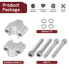 Honda / Yamaha ATV / Dirt Bike 30mm Handlebar Risers 7/8" Clamp Kit