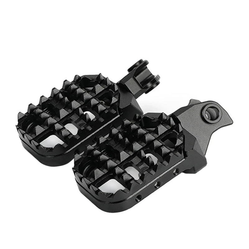 KOVE 450 Rally Black Anti-Slip Wider Rider Front Foot Pegs (2023)