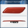 Honda Accord VIII 2011-2013 Red 1 x Front Left Washer Nozzle Cover