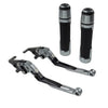 Daytona 675 CNC Titanium Extendable Brake Clutch Levers & Grips (2006-2018)
