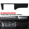 Honda Civic Carbon Fiber Headlight Switch Button Trim (2016-2019)