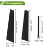 Nissan Altima 6 Pcs Black Pillar Window Trim (2019-2023)