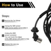 Jeep Wrangler 1997-2006 1 x Rear Right Sensor ABS Wheel Speed Sensor