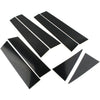Nissan Rogue 8pcs Glossy Black Window Pillar Post Trim (2014-2020)