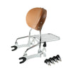 Indian Chief Vintage Sissy Bar Backrest Rack & Mounting Spools