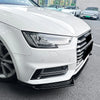 Audi A4 B9 Sline Front Spoiler Lip Splitter Kit (2017-2019)