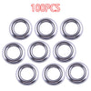 Truck Car Trailer 3/4" Round Chrome Bezels  LED Side Marker Light Covers