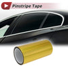 Car, Motorcycle and Boat Pinstripe Tape 180mmx50m Laser Gold Tone