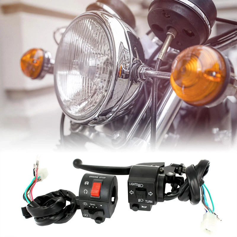 Suzuki Handlebar Horn Turn Signal Electrical Start Switch / 7/8"
