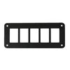 Car Boat SUV 5 Gang Aluminum Rocker Switch Panel