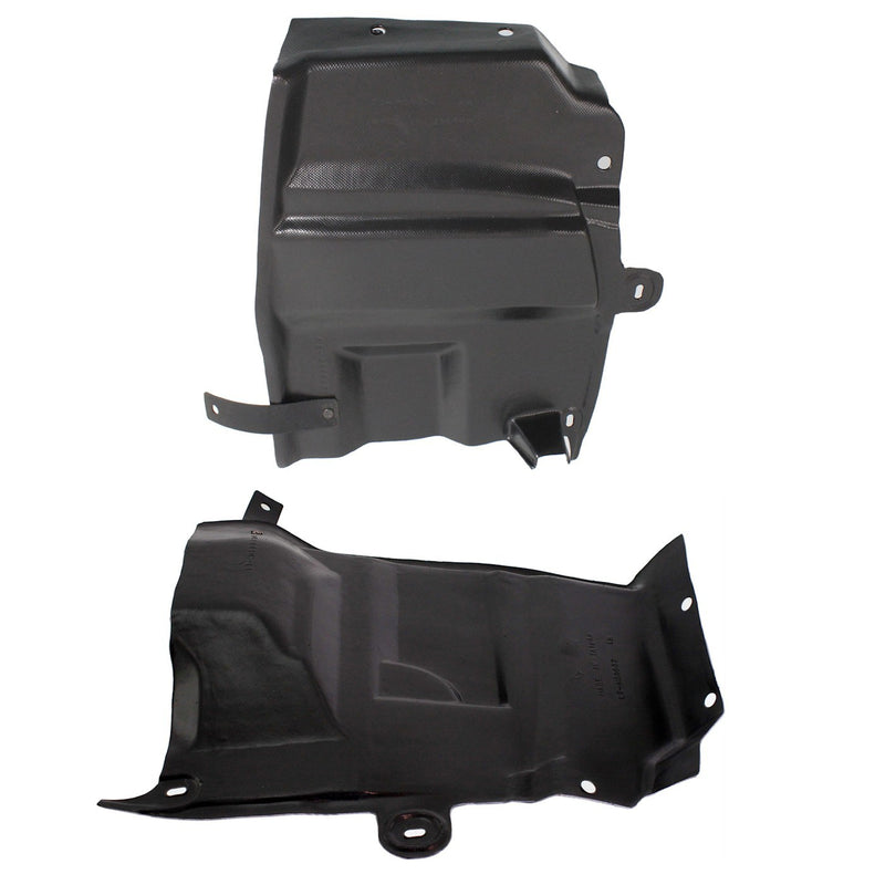 Set of 2 Engine Splash Shield For Nissan Maxima 2009-2014