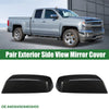 Chevrolet Silverado 1500 Pair Left Right Rearview Mirror Cap (14 - 19)