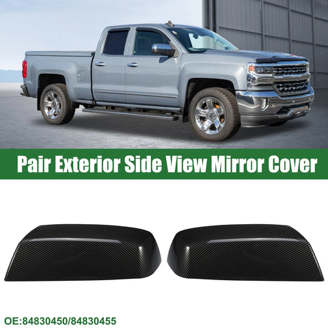 Chevrolet Silverado 1500 Pair Left Right Rearview Mirror Cap (14 - 19)