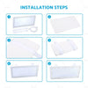 Various Models 3 x Car Sun Visor LED Makeup Mirrors