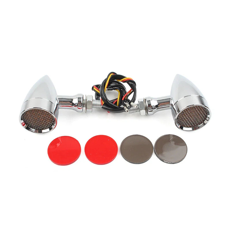Harley & Honda Amber LED Turn Signal Blinker Lights