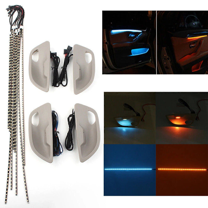BMW 5 Series F10 / F11 Dual Color LED Ambient Door Light Stripes (2010-2017)