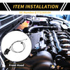 Ford F-150 F-250 F-350 Bronco Hood Latch Release Cable (1987-1991)