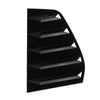 Golf 6 MK6 GTI R Side Window Louver Shutter Cover Gloss Black (2010–2014)
