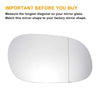 Mitsubishi Carisma Right Side Heated White Mirror Glass (1995-2006)