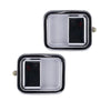 Jeep Wrangler TJ 2 x Front LH+RH Chrome Outer Door Handle (1996–2007)