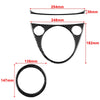 Fiat 500 Carbon Fiber Gear Shift Panel Cover Trim (2012-2015)