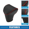 Kia Seltos (2021-2023) Black Red Stitches Gear Shift Knob Cover
