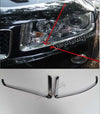JEEP Compass Chrome Headlight Cover Trim Eyebrow (2011-2016)