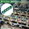 Oil Seal Rotary Shaft Seal TPU 8x14x8mm High Pressure Green 5 Pcs