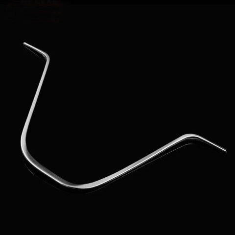 KIA CERATO FORTE K3 Chrome Steering Wheel Center Cover Sticker Trim FIT