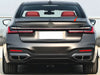 BMW 7 Series G11 G12 740i 750i Sedan ABS Black Rear Spoiler Wing (2016-2022)