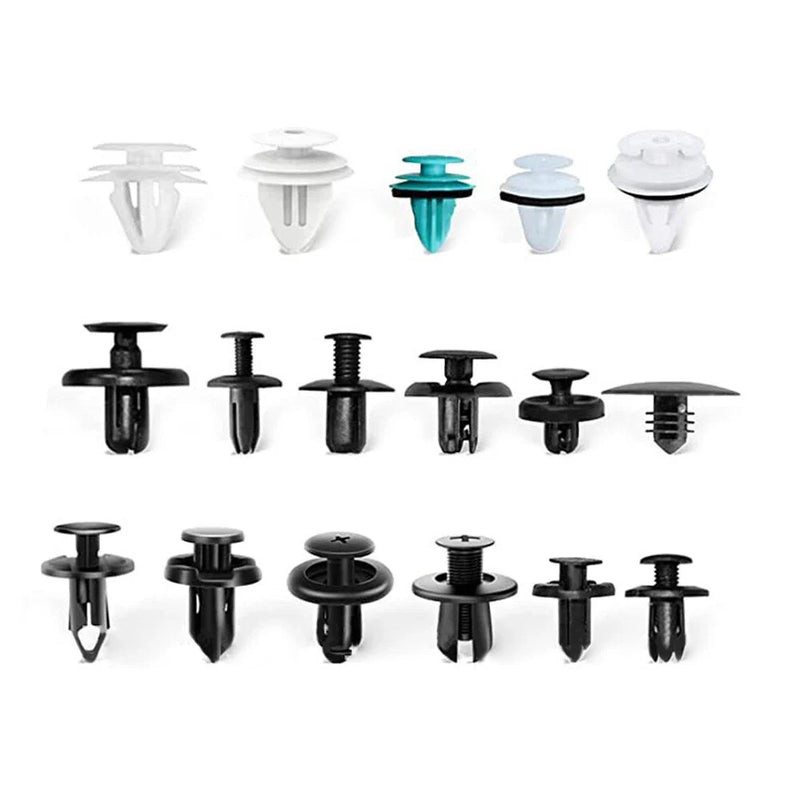 Auto Bumper Car Retainer Clip Fastener Push Trim Clips (Fits Various Years)