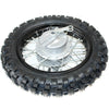PIT PRO Dirt Bike 10" Inch Rear Back Drum Brake Wheel Rim + Tyre